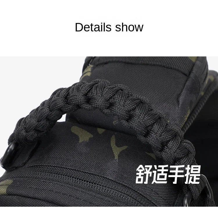 Outdoor Camping Chest Bag Tactical Backpack for Men Sports Hiking Climbing Cycling Fishing MOLLE Shoulder Bag