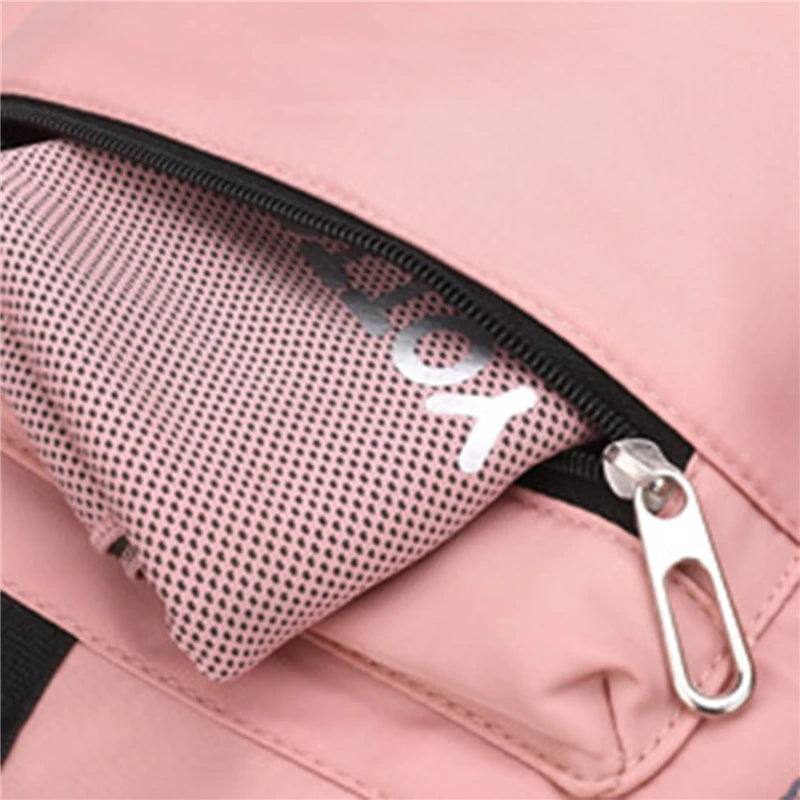 Women's Travel Handbag Stylish Pink Duffel Bag