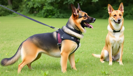 Dog trainining Dog Harness And Leash Set Pet German Shepherd Malinois Training Walking Vest Dog Harness And Collar For Medium Large Dogs