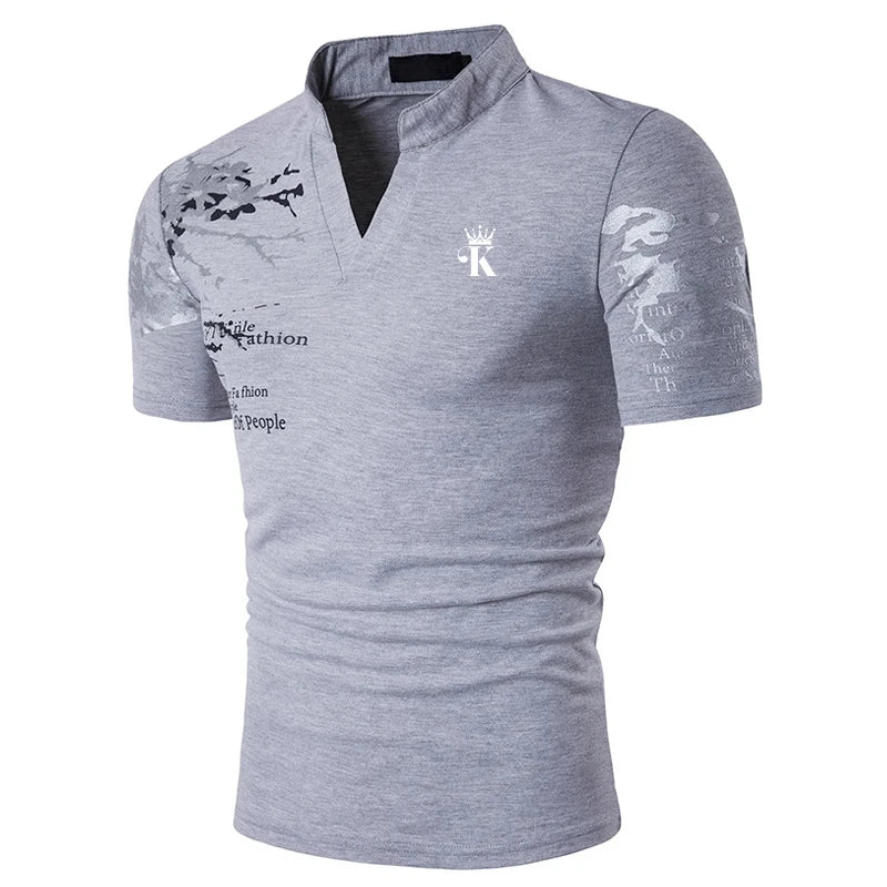 Men's Golf Shirt Polo Shirt Casual Holiday Short Sleeve Fashion Solid Color Patchwork Pocket Summer Regular Fit Golf Shirt