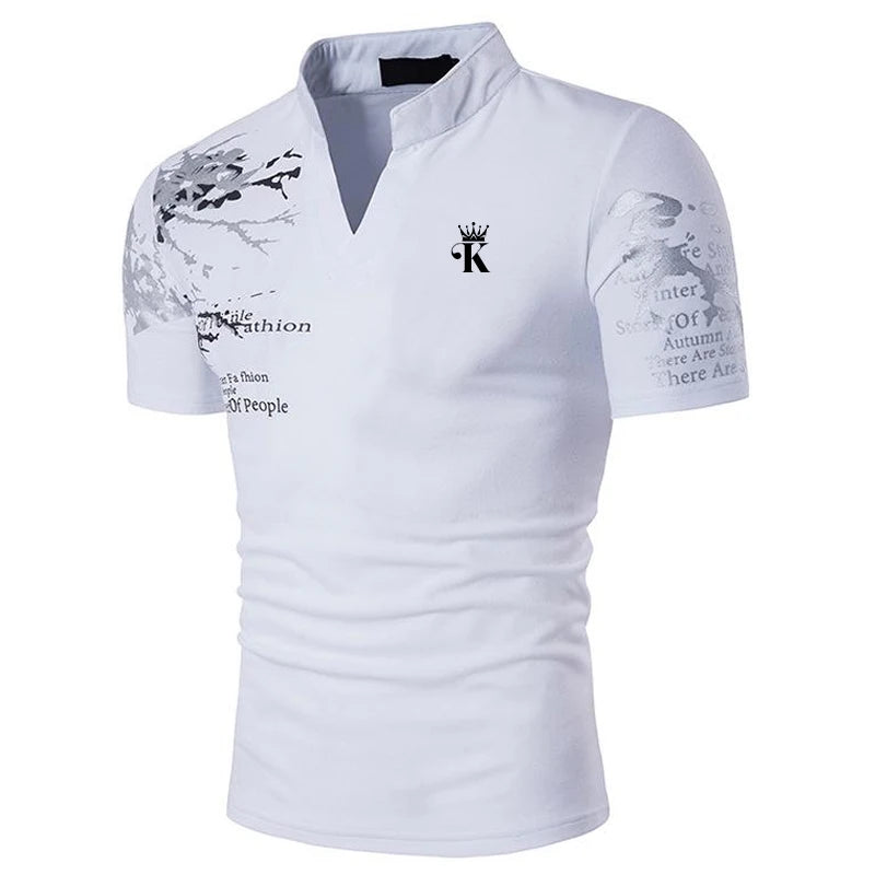 Men's Golf Shirt Polo Shirt Casual Holiday Short Sleeve Fashion Solid Color Patchwork Pocket Summer Regular Fit Golf Shirt